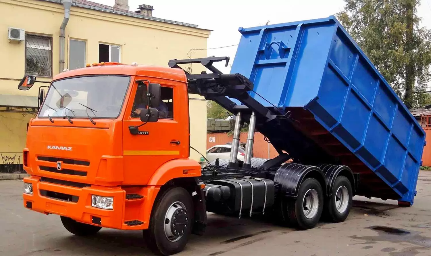 Пухто для вывоза мусора в Кургане от ПроМусор – аренда контейнера пухто 8 м³, услуги от 2474 руб