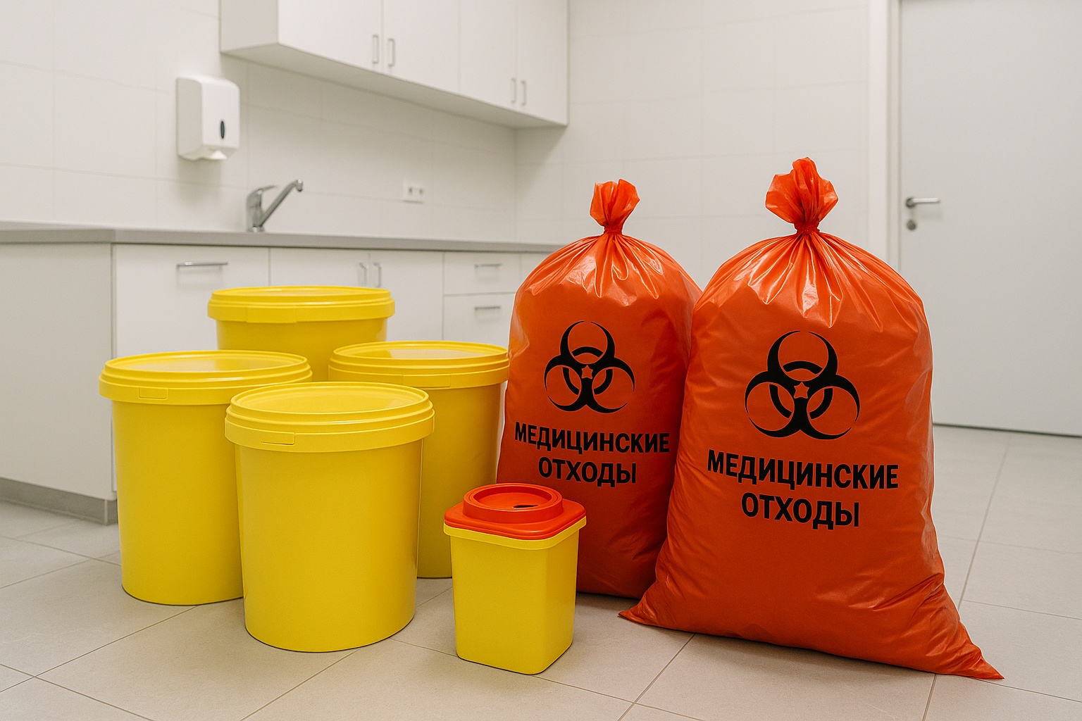 Утилизация медицинских и биологических отходов в Кургане – вывоз, сбор, лицензия, цены от 12 руб. – ПроМусор